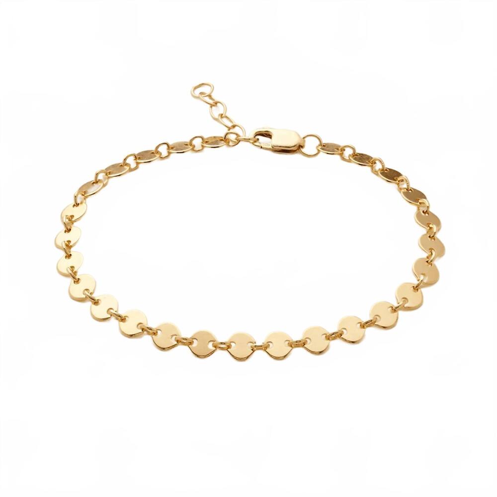 NEW MADE BY MARY women's poppy bracelet in gold